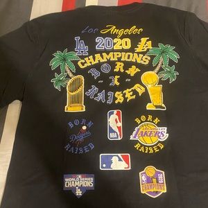 LA 2020 Champions shirt - Los Angeles Lakers and LA Dodgers